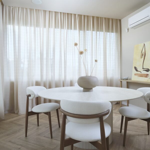 Hush Boutique Spa Nicosia- Wellness space renovation with neutral colours and ambient lighting